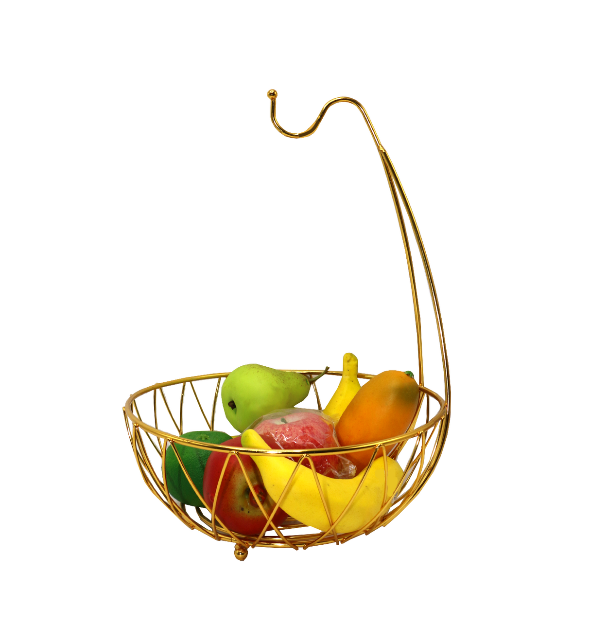 ss fruit basket golden 15'' china d793