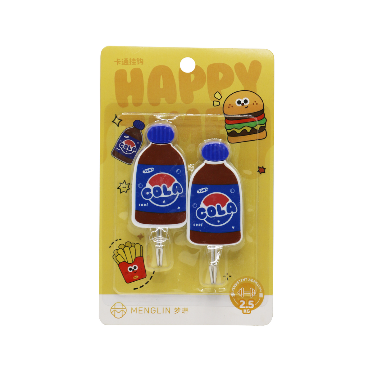 sticky hook 2pc bottle china d587