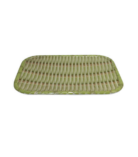 plastic roti plate 26x19cm rectanglr