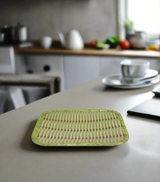 plastic roti plate 31x23cm rectanglr