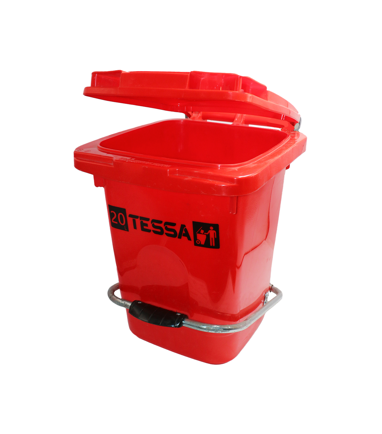 plastic paddle dustbin 20l iran en840