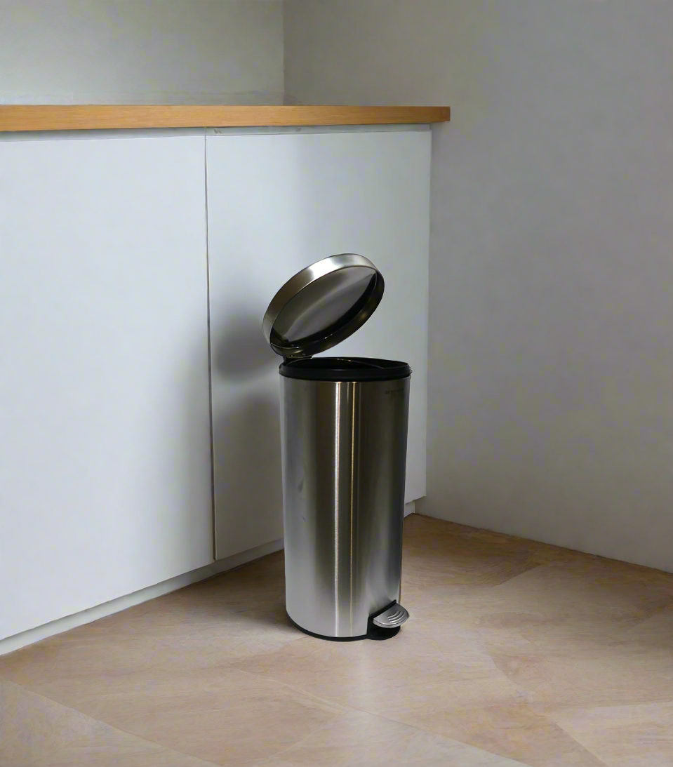 danny home ss dustbin 30l china ljt03-30-1