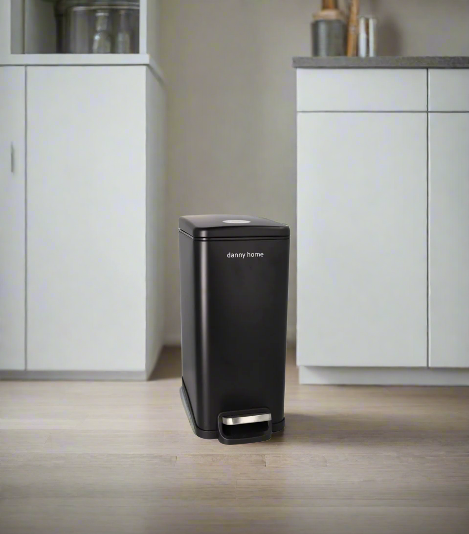 danny home ss dustbin 30l china ljt04-30-3