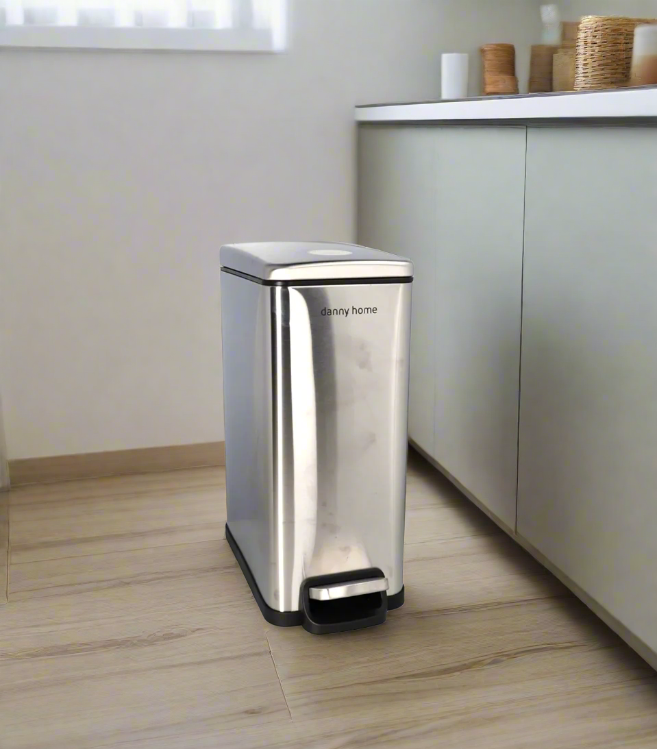 danny home ss dustbin 30l china ljt04-30-1