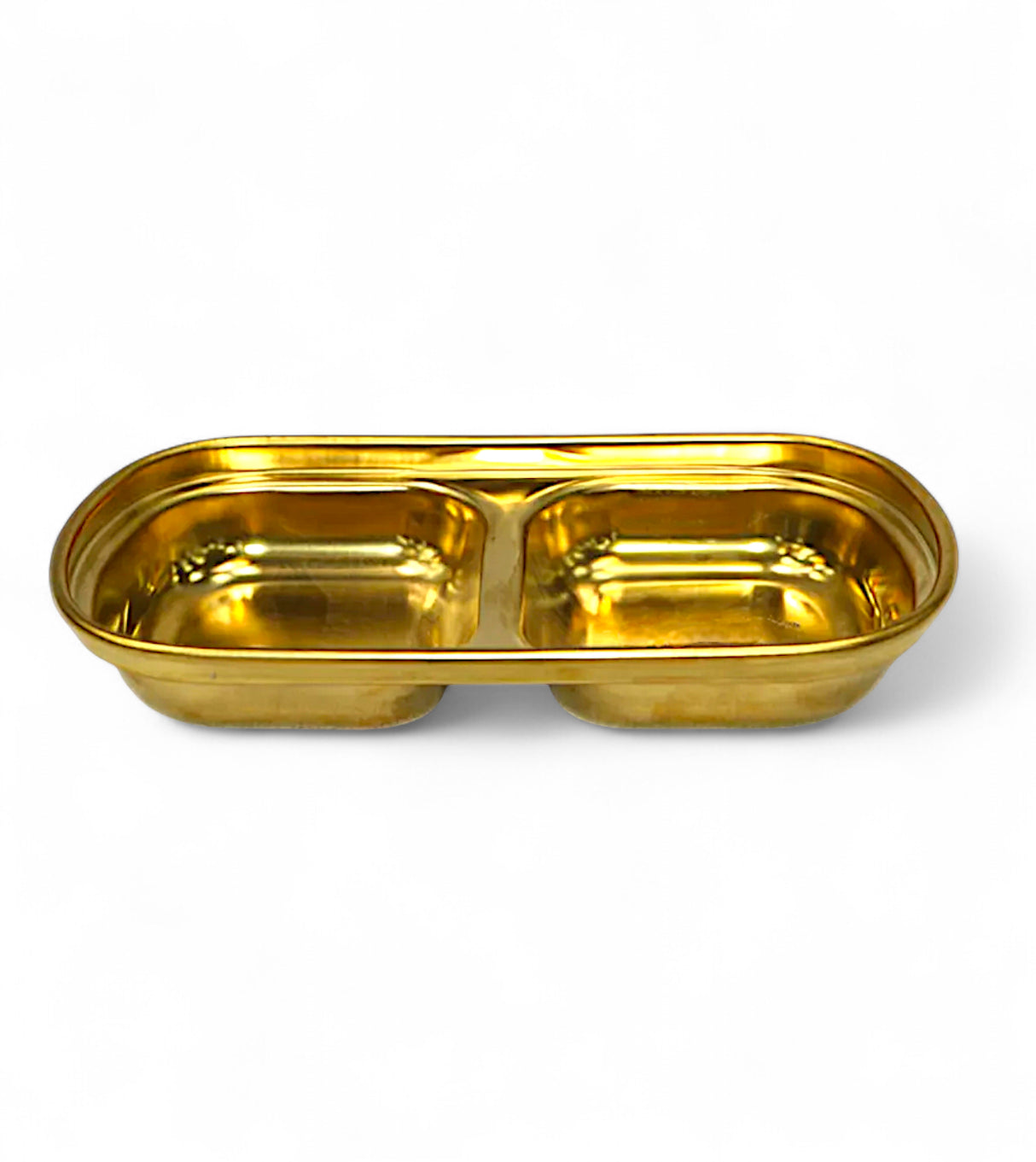 ss serving bowl 6'' 2 parts golden china