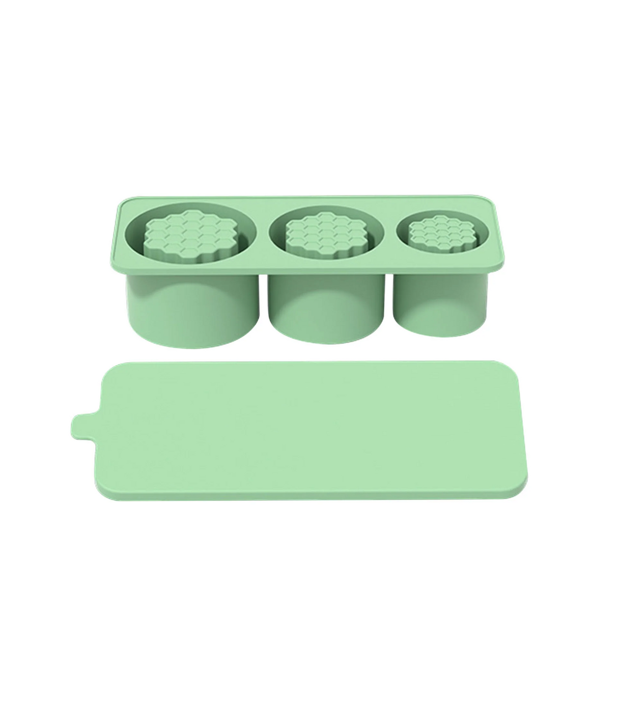 silicone pastry mould 3 hole china 1156