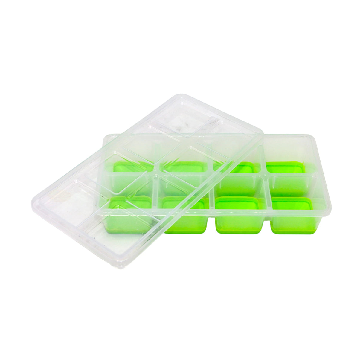 ice cube tray 8s silicon base & lid china