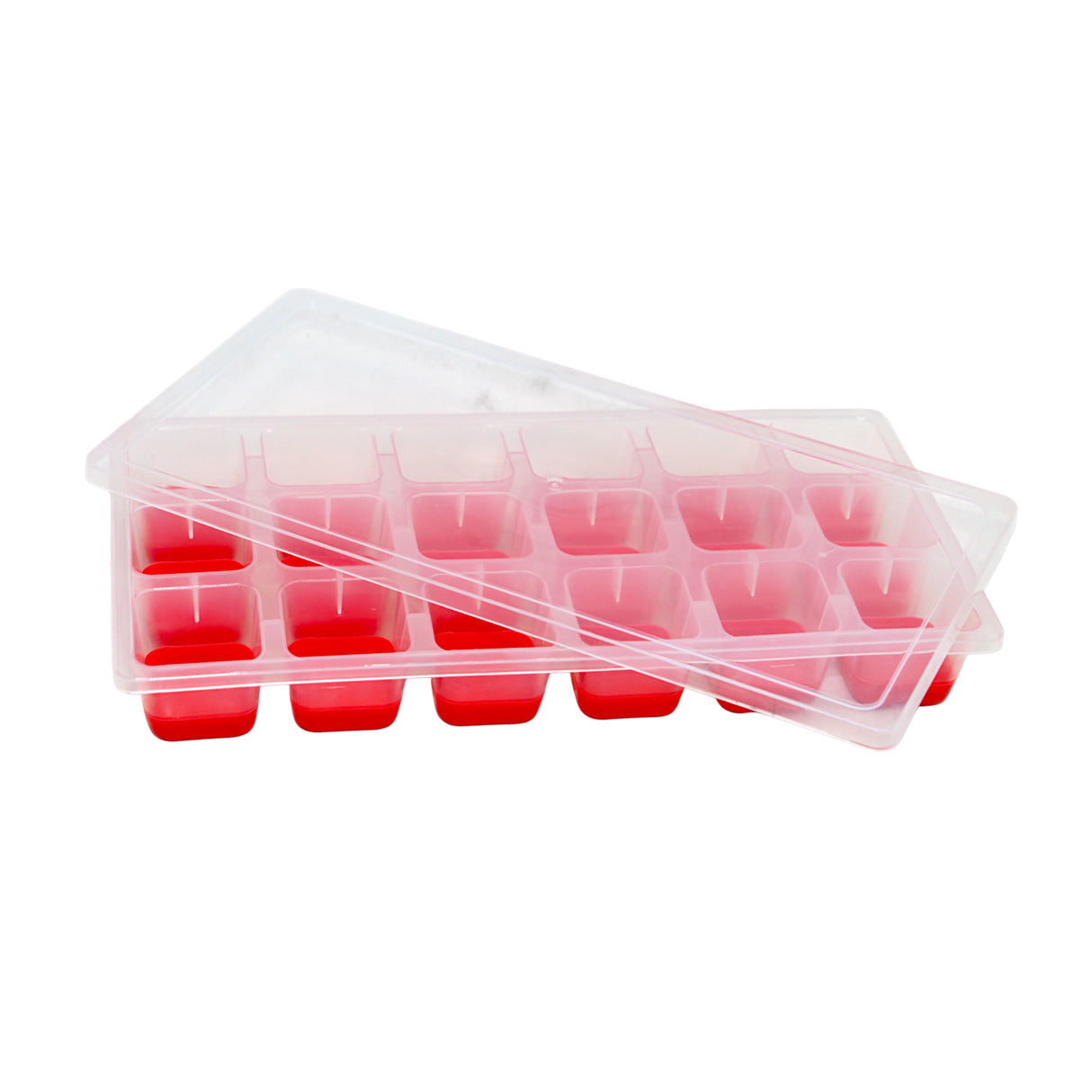 ice cube tray 18s silicon base & lid china