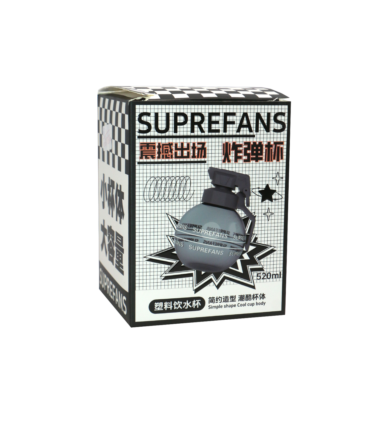 plastic bottle 520ml bomb china kt-1148