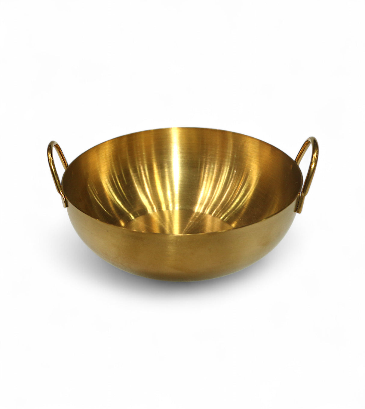 ss bowl 4.1'' 2 handles golden china