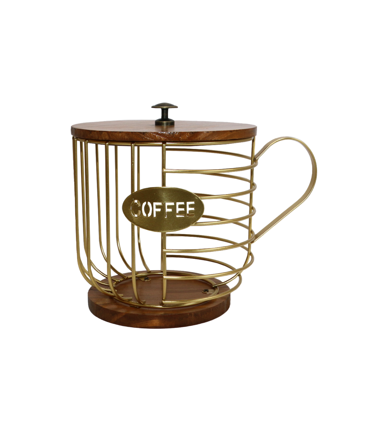 metal cage round golden china