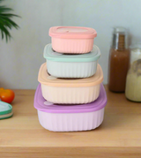 plastic box 4pc china 9846-b