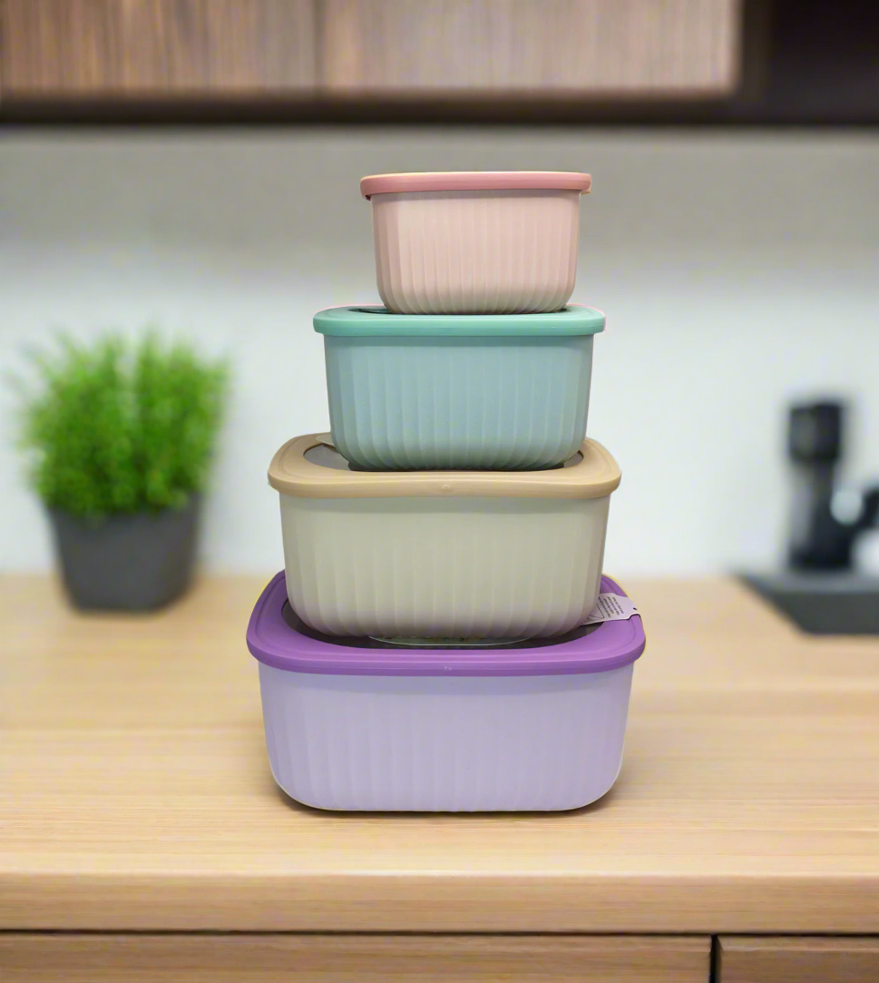 plastic box 4pc china 9856-b