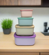 plastic box 4pc china 9856-b