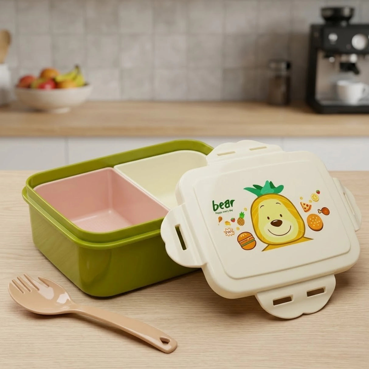 plastic lunch box 620ml china 5109