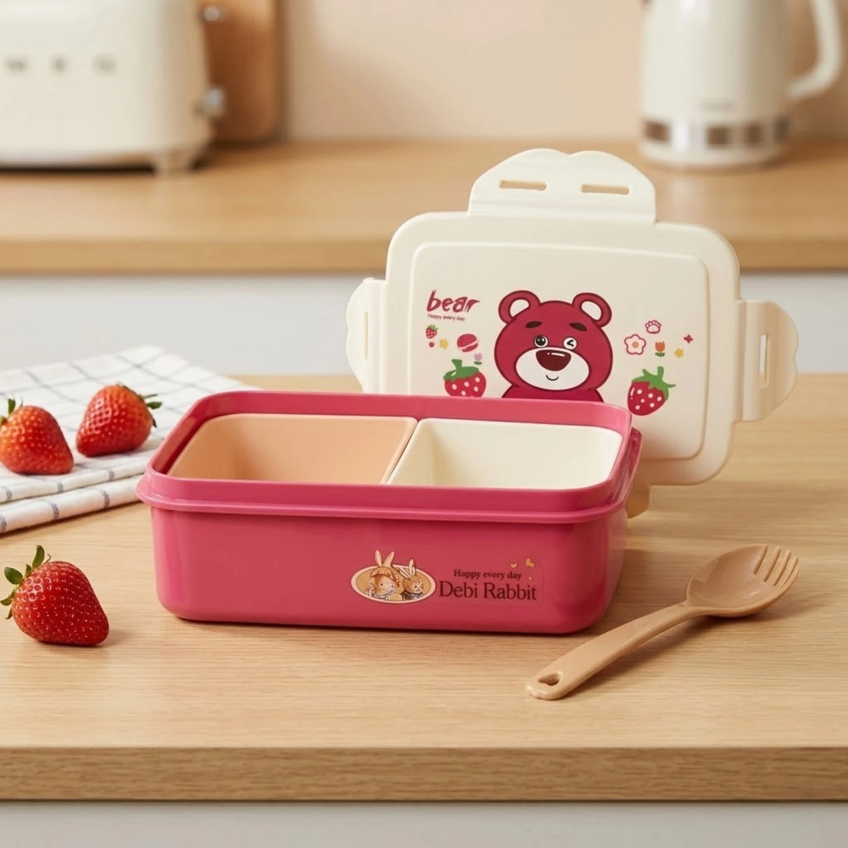 plastic lunch box 620ml china 5109