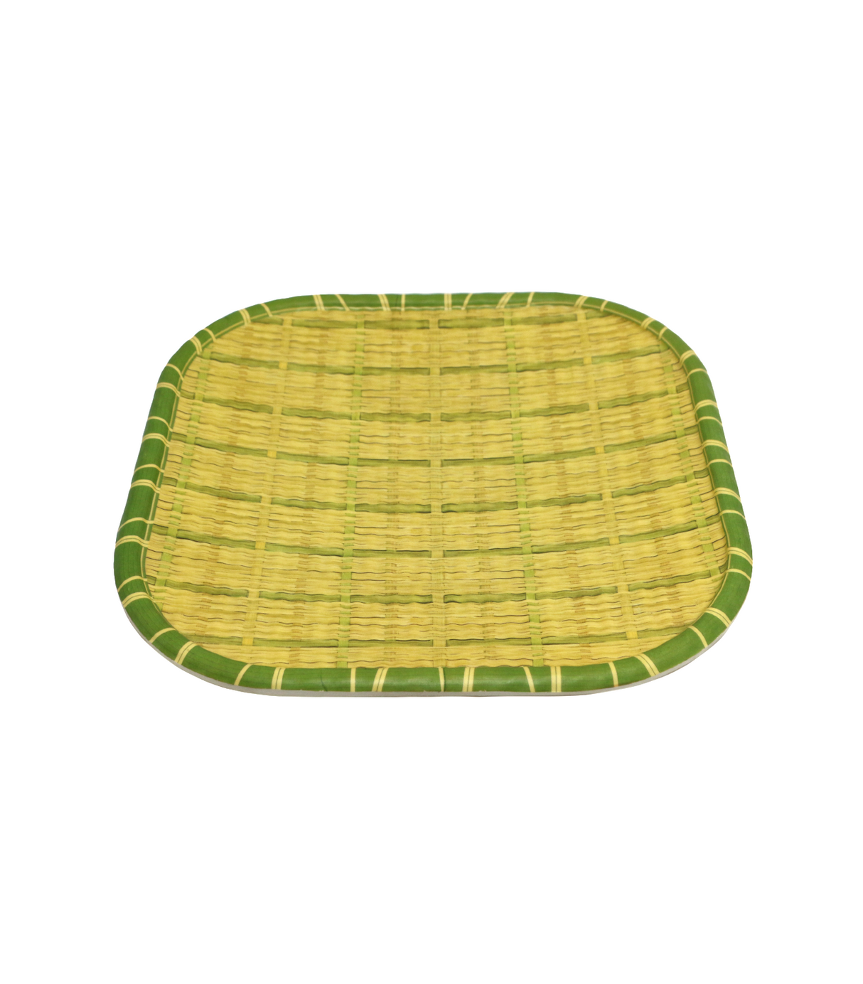 roti plate small square china 138-151