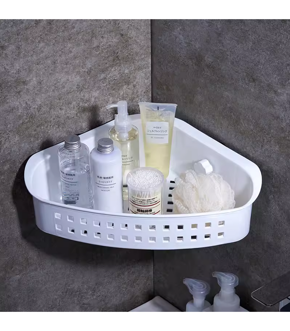 plastic corner bath shelf china 1208