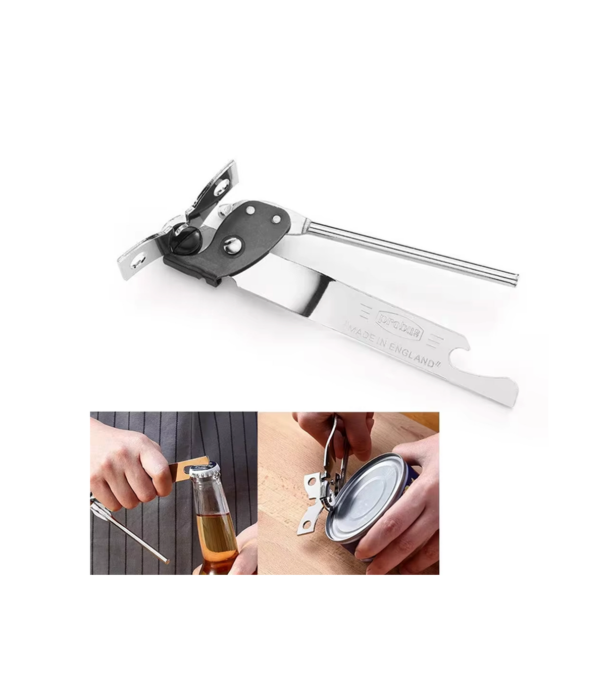 ss tin cutter & bottle opener china 200099
