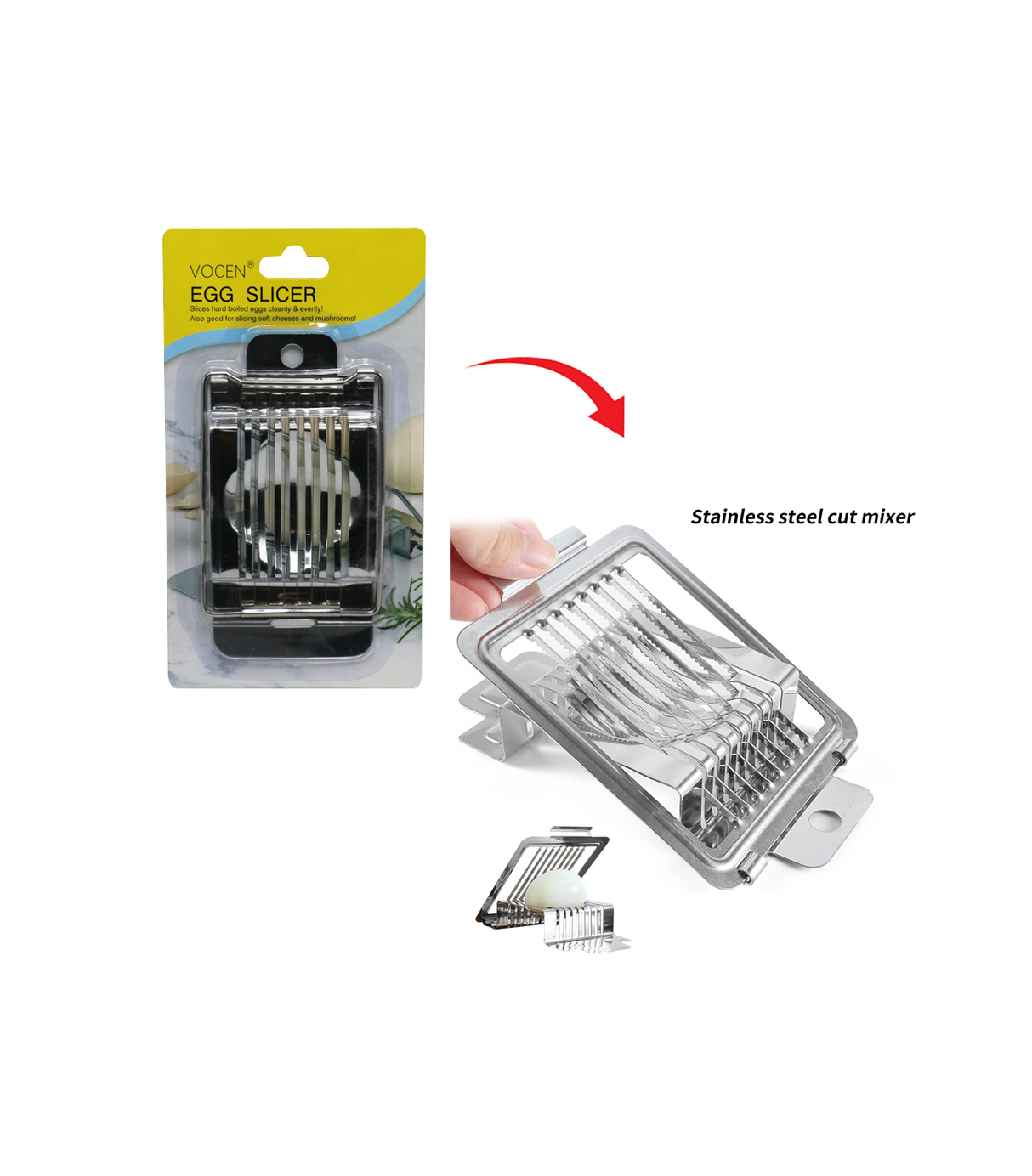 ss egg slicer china 100066
