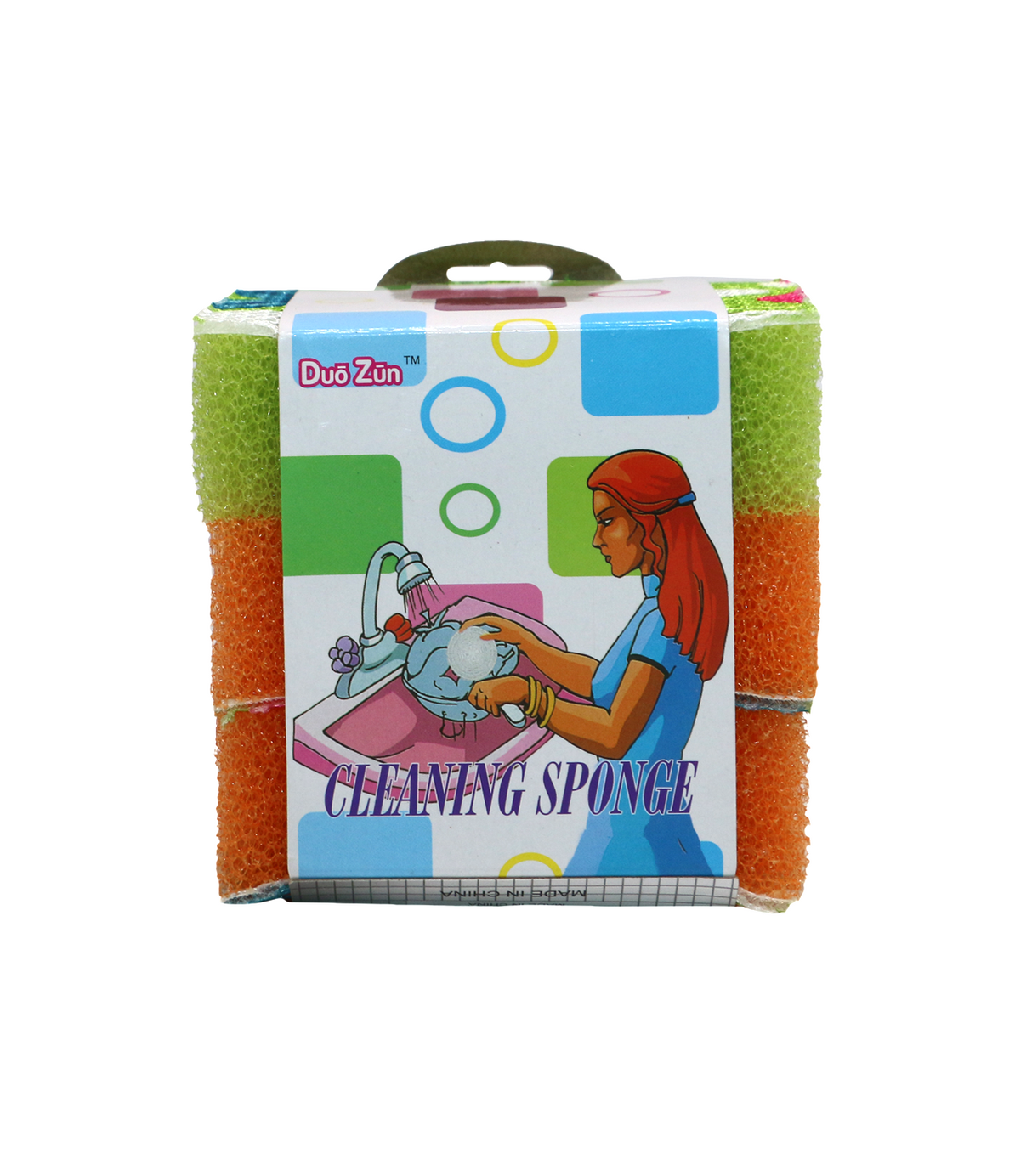dish washing sponge 3pc china 325