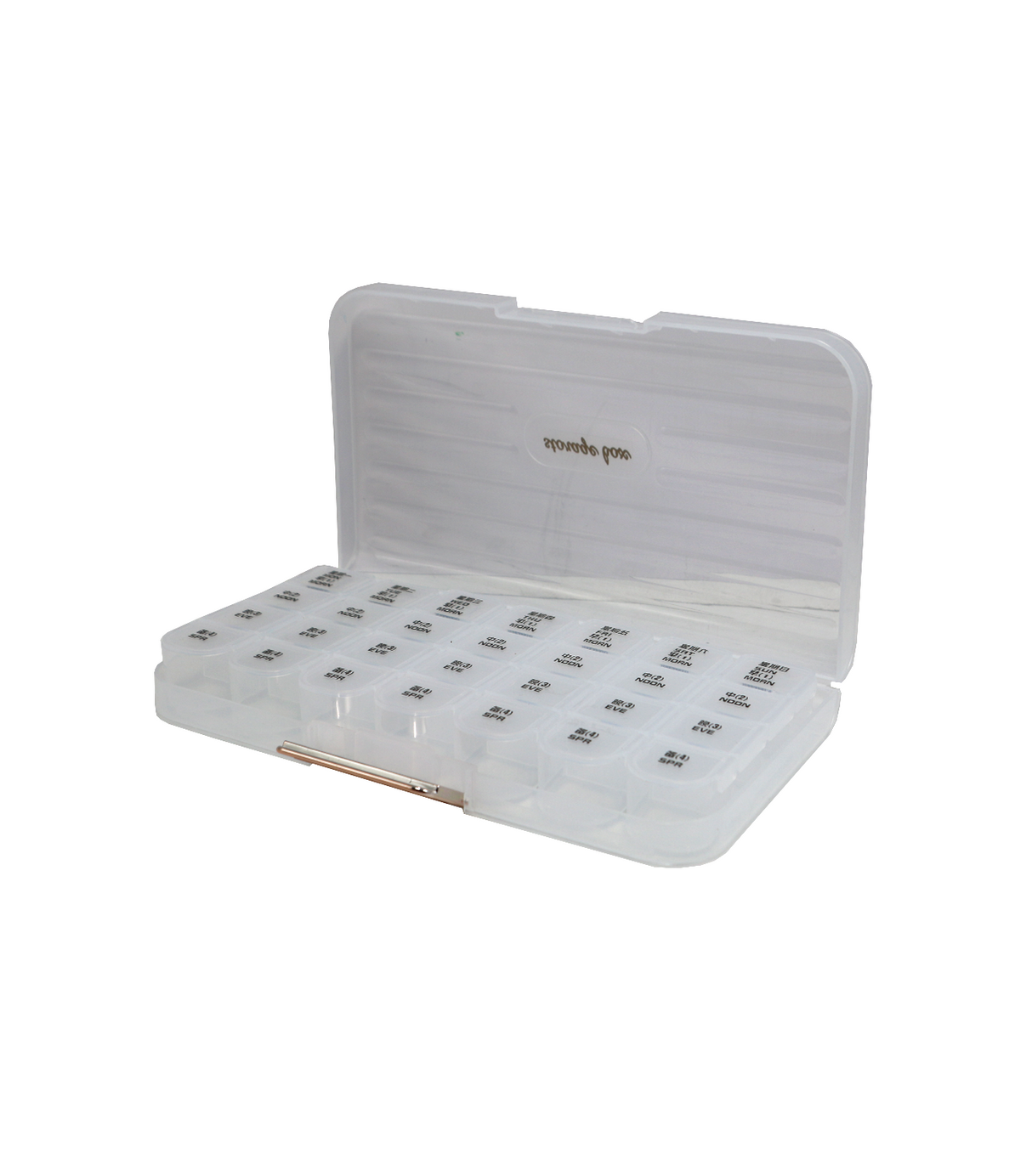 pills box 7 days 4times chia 5130-28