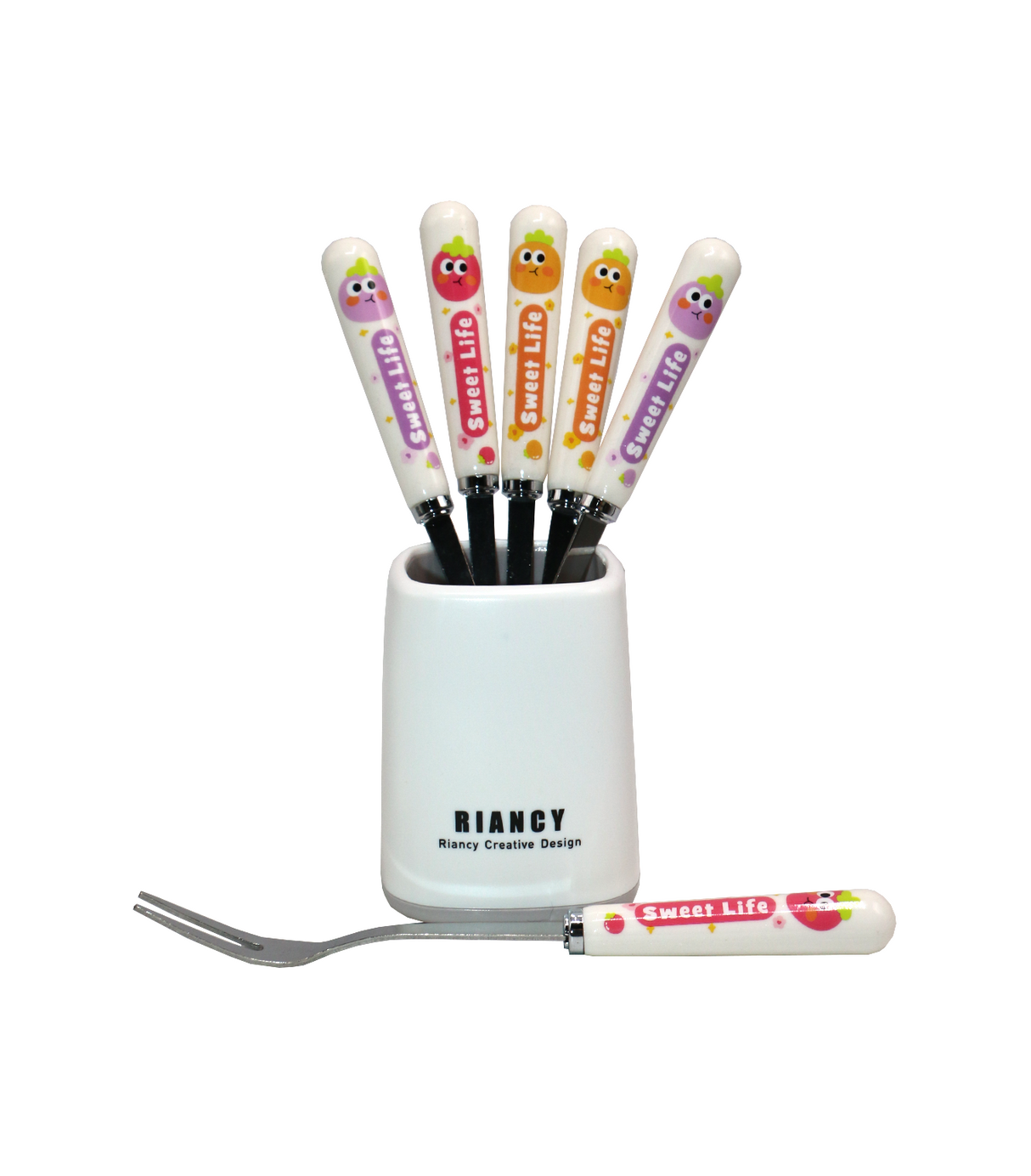 fruit fork 6pc china rb900