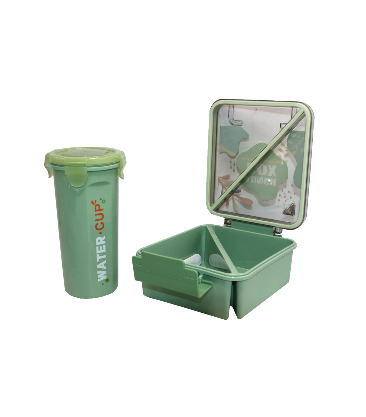 plastic lunch box & bottle china 6130