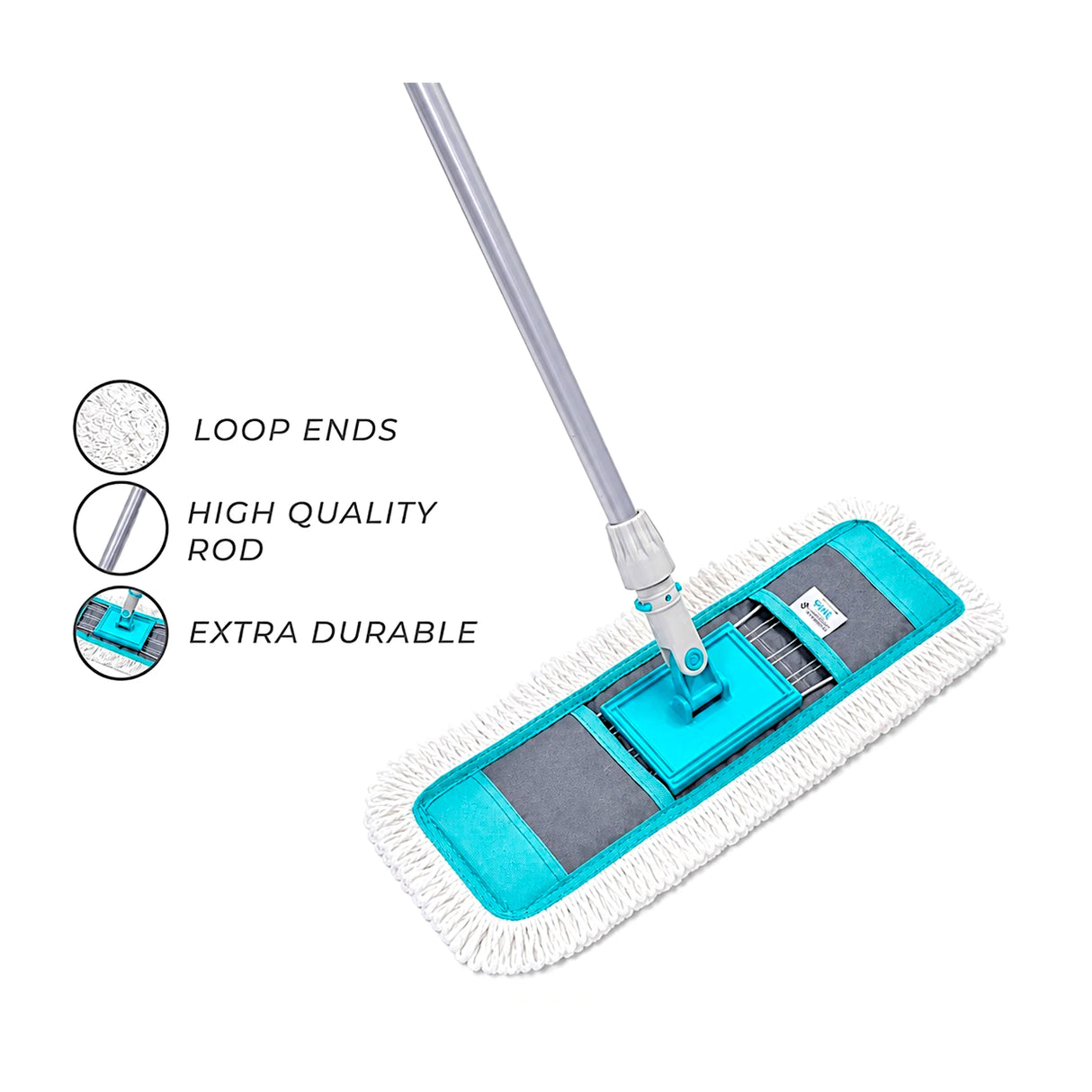 zidello dry mop 16" flat pak 5561