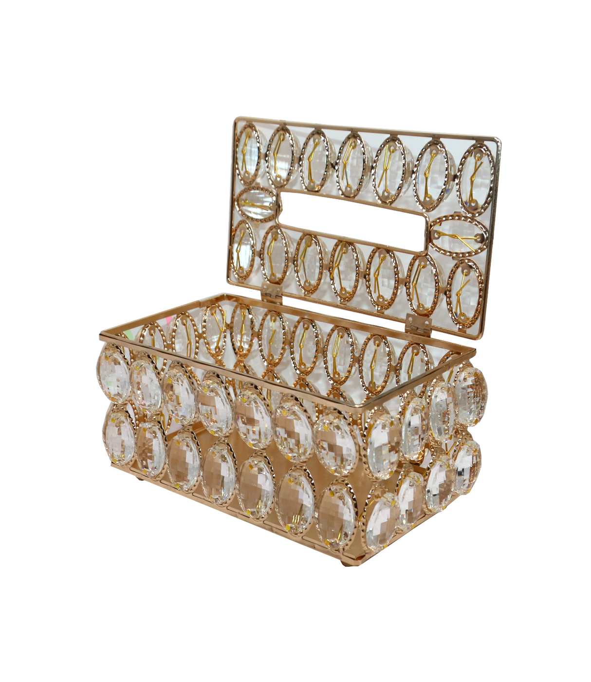 fancy tissue box golden china