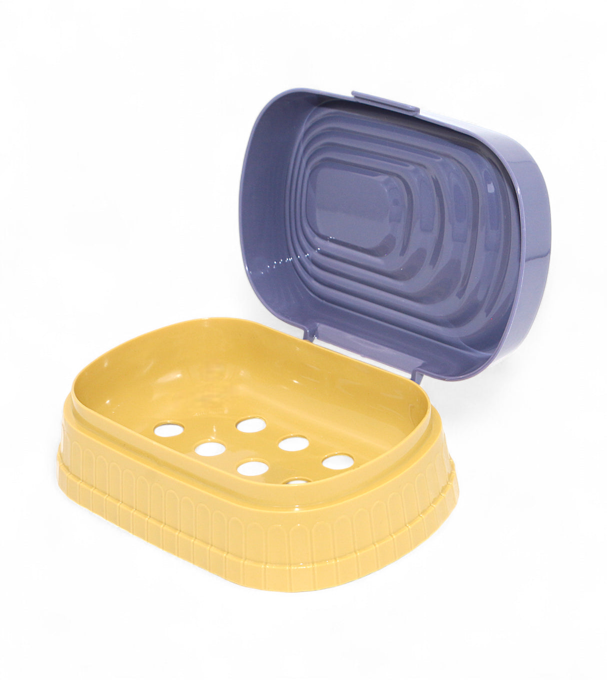plastic soap dish & lid china 2259
