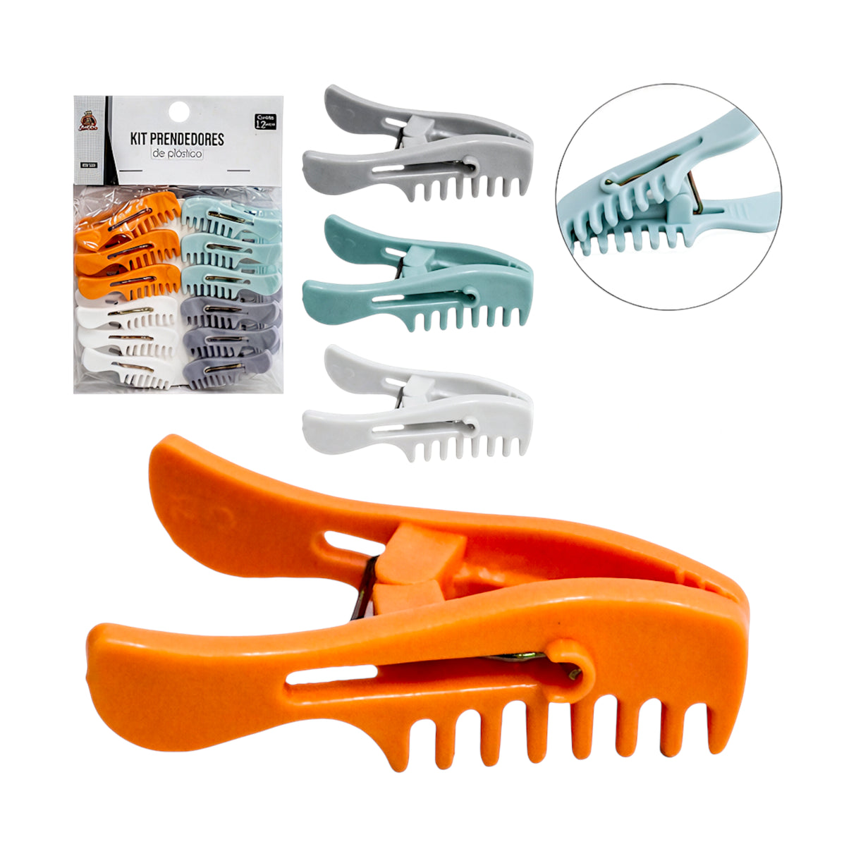 plastic cloth clip 12pc china 26386