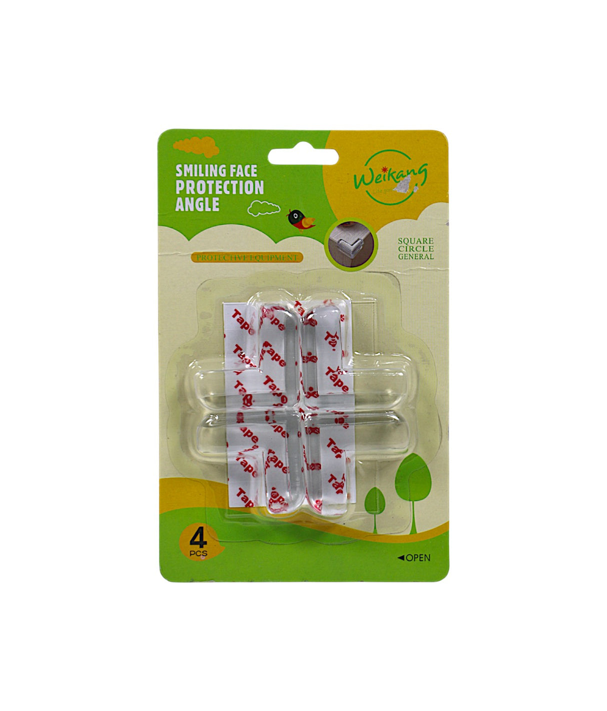 silicon table safety corner 4pc china 6080