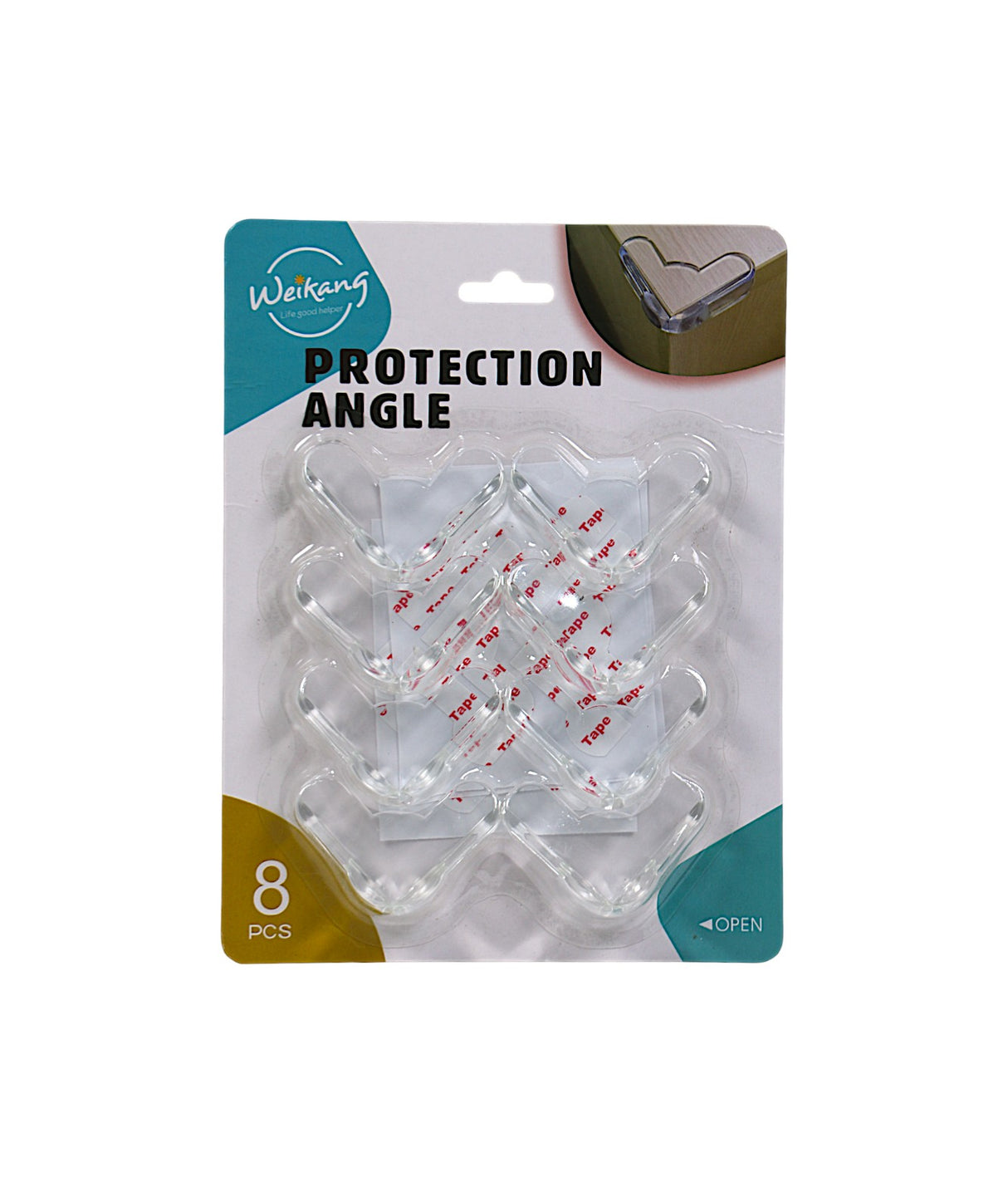 silicon table safety corner 8pc china 6289