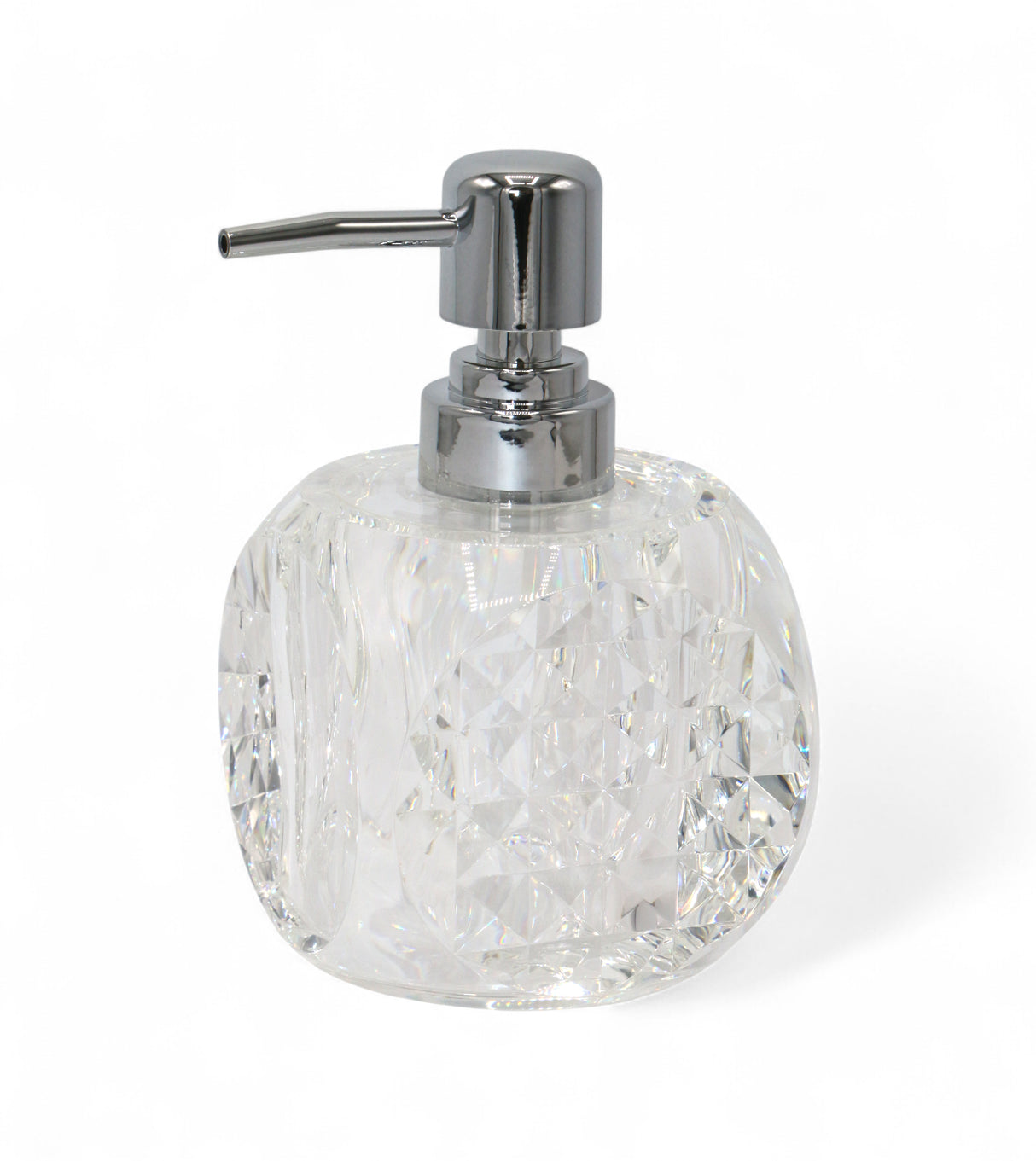 acrylic soap dispenser white china 6827