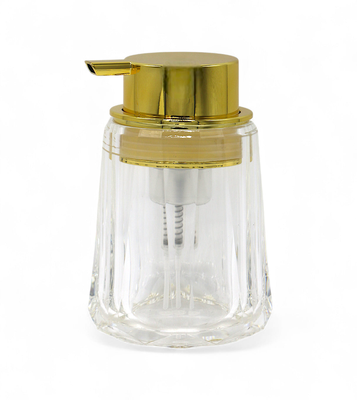acrylic soap dispenser golden lid china 7220g
