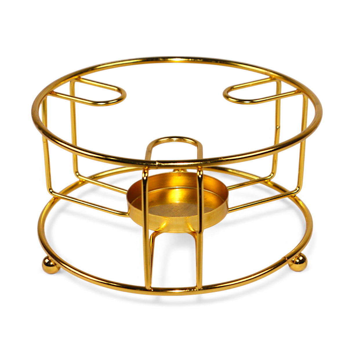 ss pot stand golden round china a16-009a