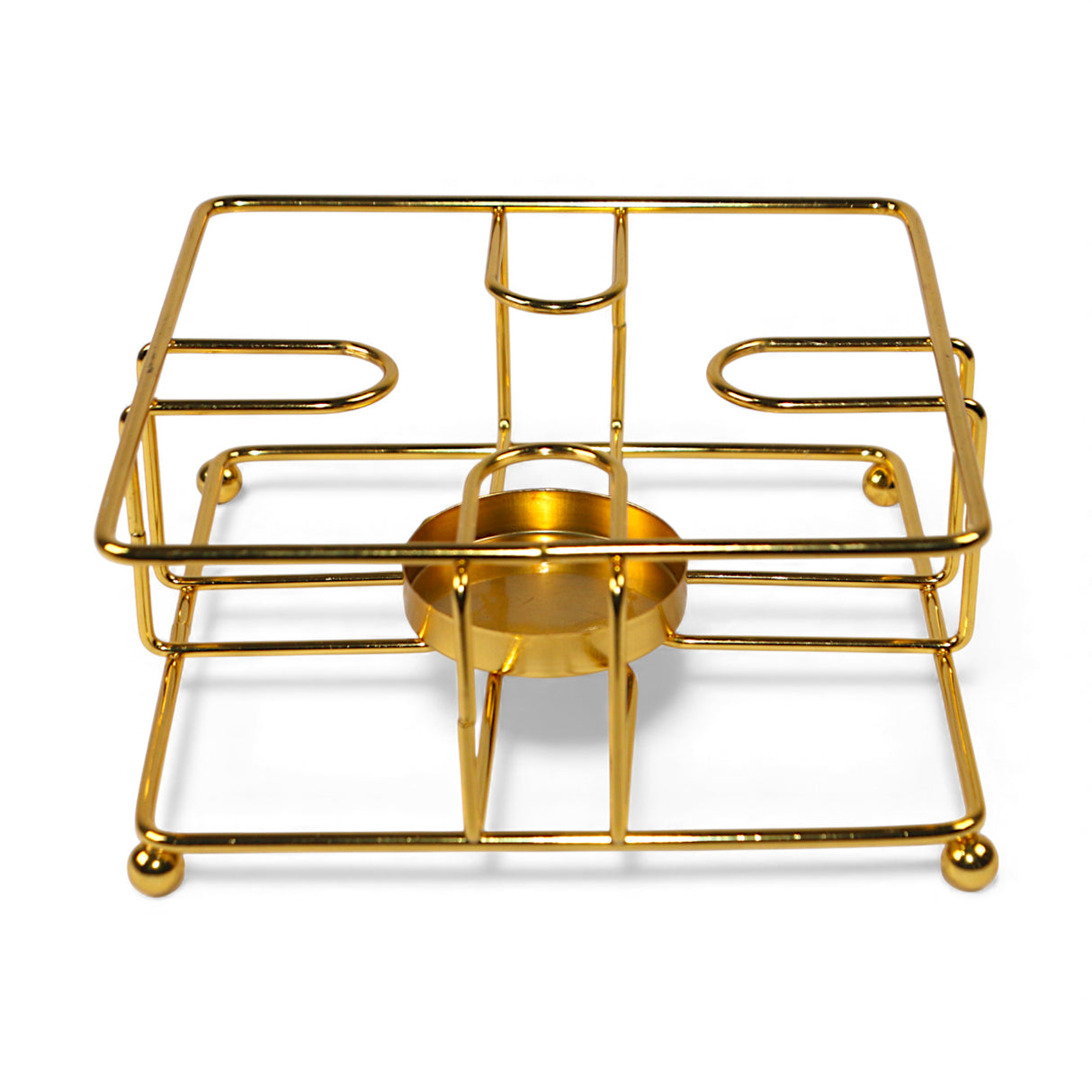 ss pot stand golden square china a16-010
