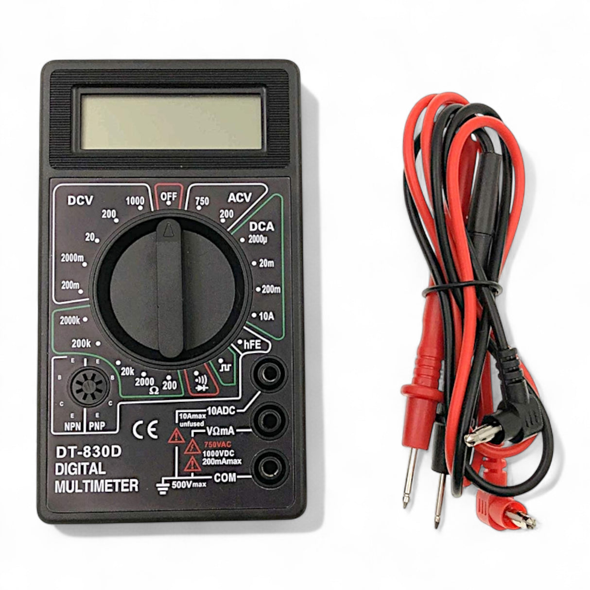 digital multi meter pak dt830d
