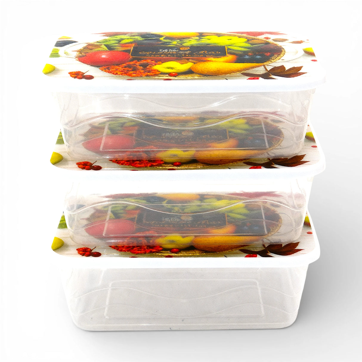 plastic box 3pc rectangle pak easyware