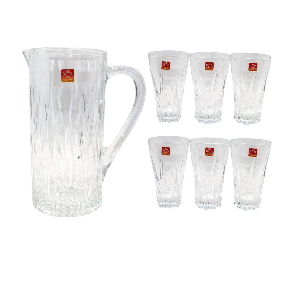 rcr water set 7pc italy 732610