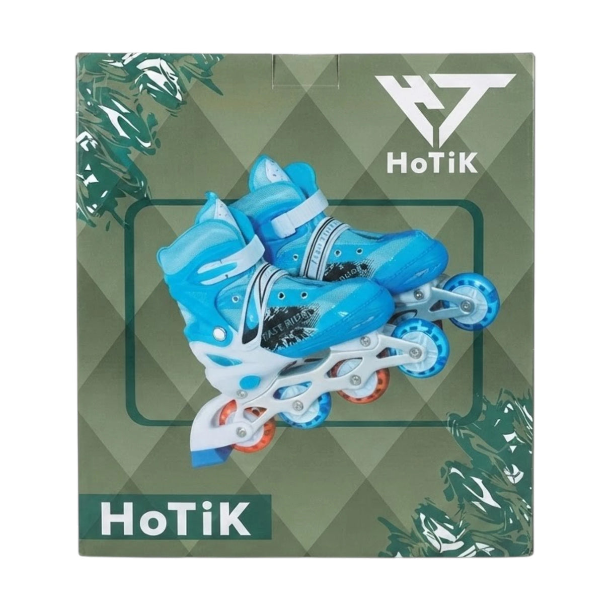 SKATES INLINE 4WHEEL HOTIK MEDIUM W-29 BOX PACK CHINA