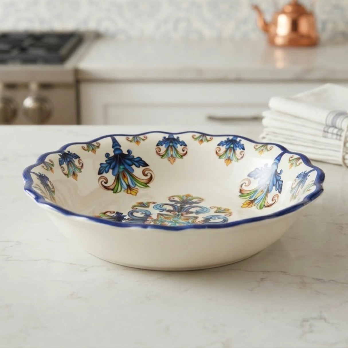 melamine bowl 10" printed pak fancy