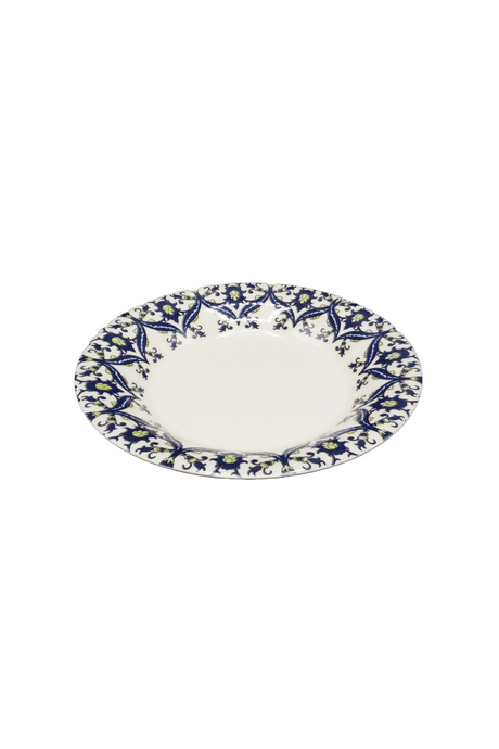 full print soup plate