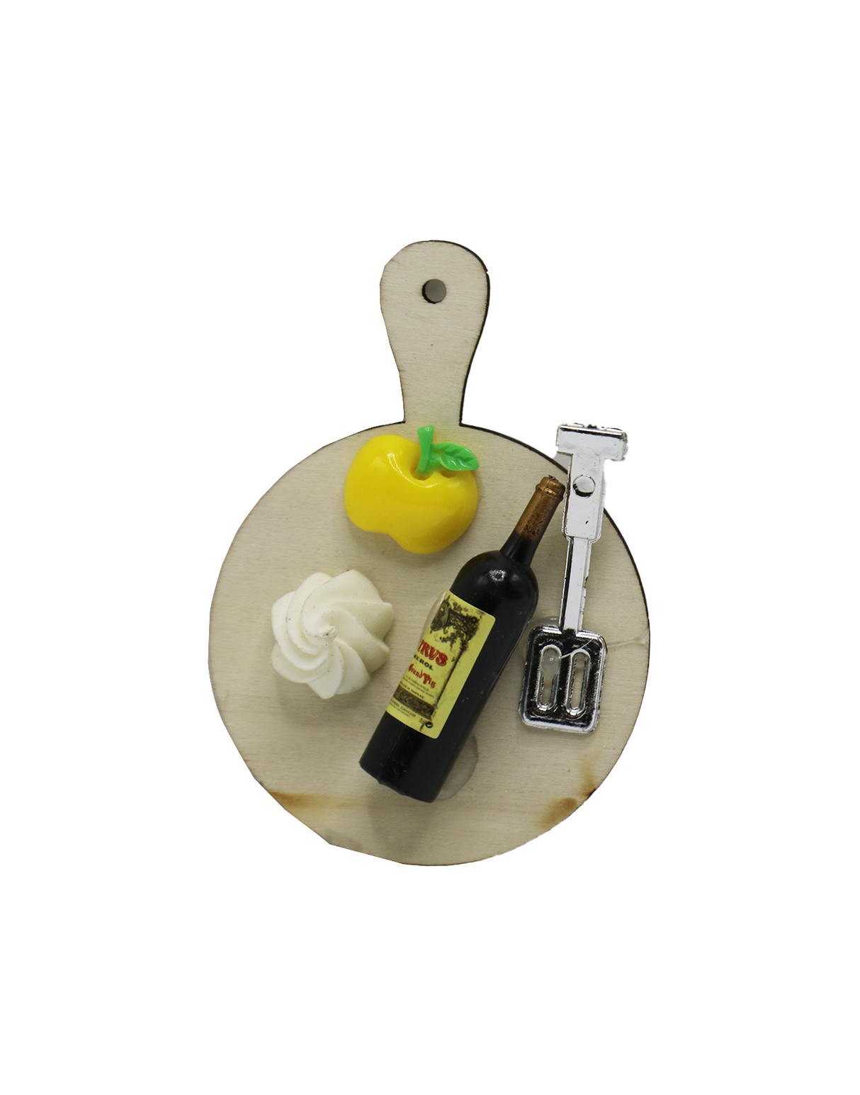 fridge magnet kitchen plate 8.5x6cm china d721