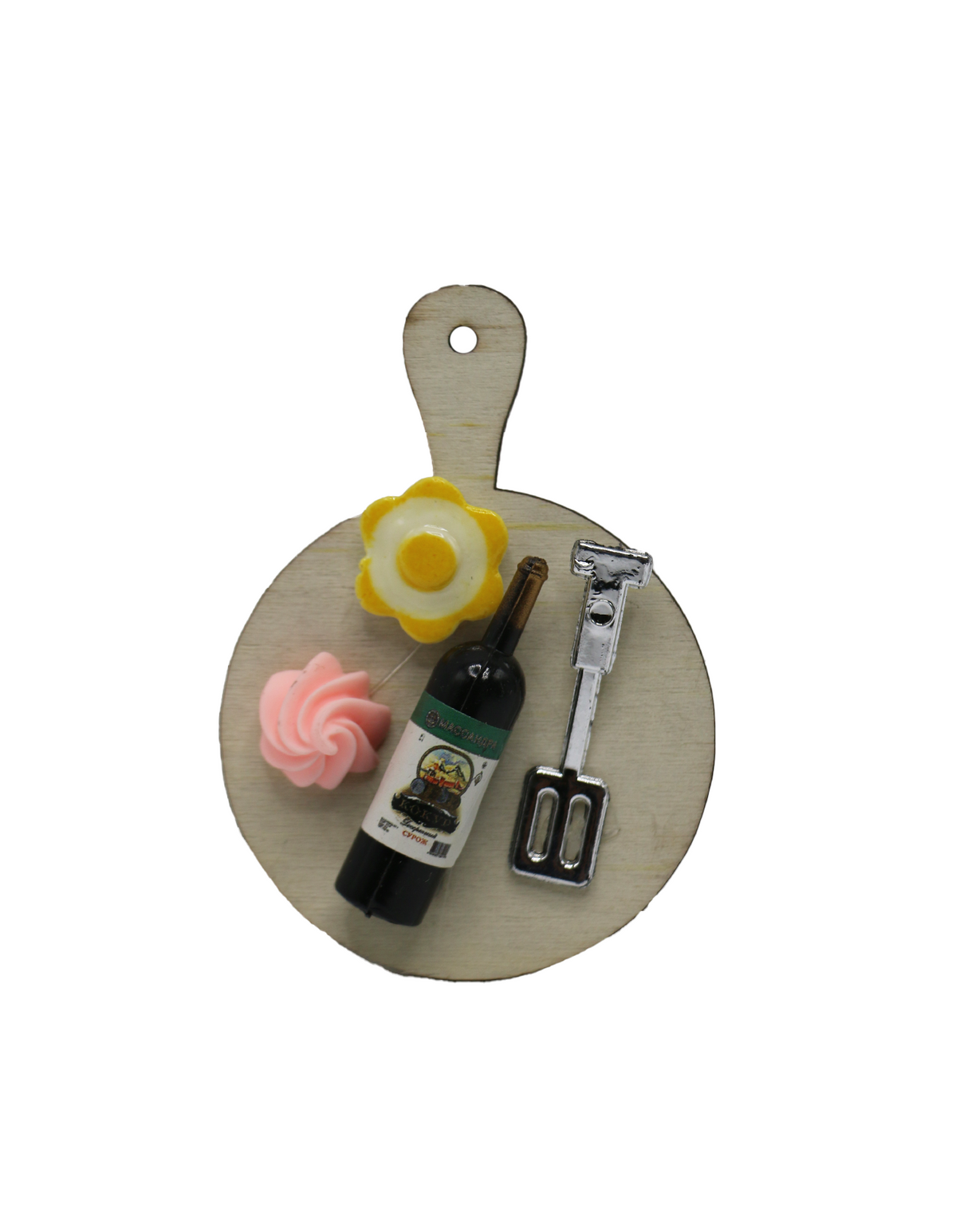fridge magnet kitchen plate 8.5x6cm china d721