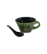 soup mug & spoon bc058 china