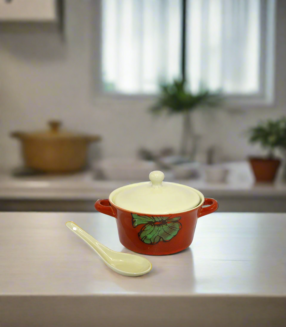 soup bowl & spoon yc020-y china