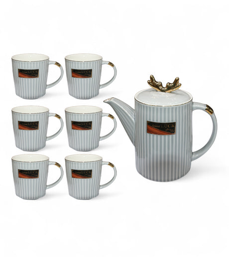 ceramic coffee set 8pc cx-09 china