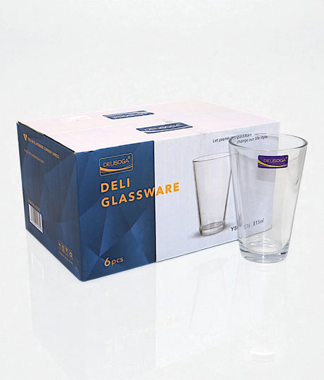 deli glass 6pc y5076